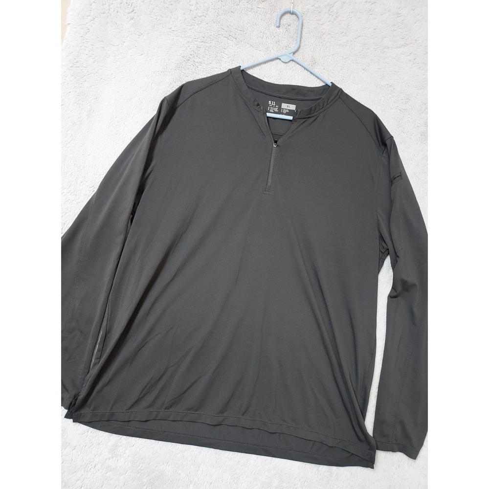 511 Tactical Pullover Mens Extra Large Catalyst Quarter Zip Dark Gray Jersey XL